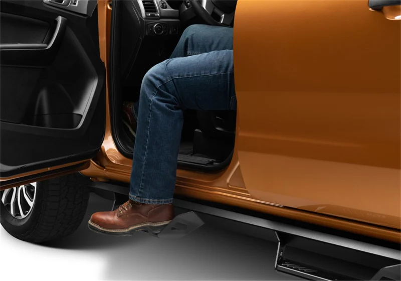 N-Fab Predator PRO 2019 Ford Ranger Crew Cab All Beds - Tex. Black - Cab Length - Image 7