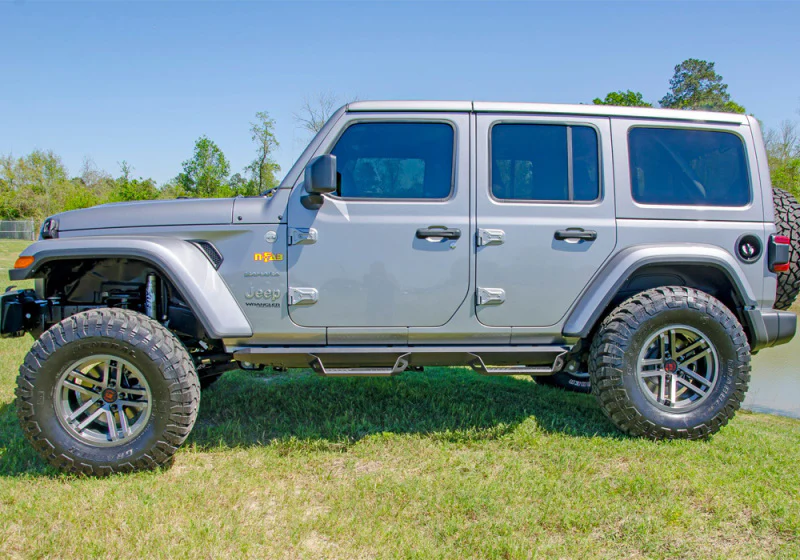 N-Fab Predator Pro Step System 2018 Jeep Wrangler JL 4 Door SUV - Tex. Black - Image 12