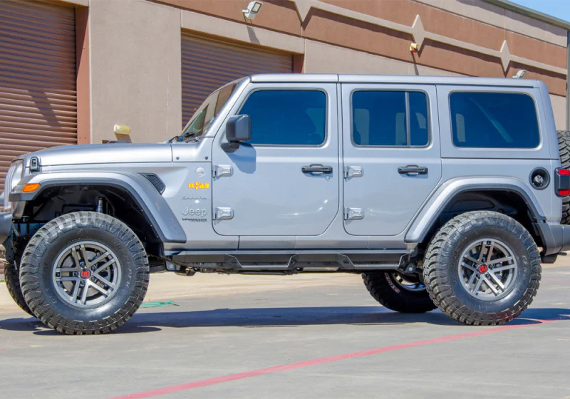 N-Fab Predator Pro Step System 2018 Jeep Wrangler JL 4 Door SUV - Tex. Black - Image 16