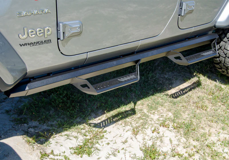 N-Fab Predator Pro Step System 2018 Jeep Wrangler JL 4 Door SUV - Tex. Black - Image 17