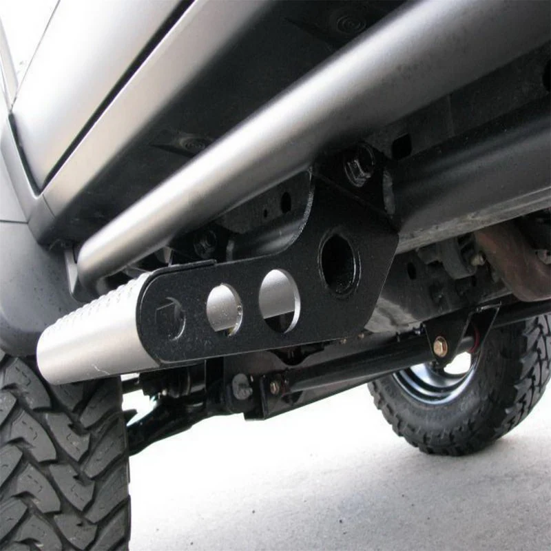 N-Fab RKR Step System 16-17 Toyota Tacoma Double Cab - Tex. Black - 1.75in - Image 3