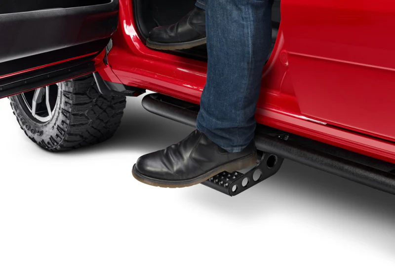 N-Fab RKR Step System 2019 Dodge Ram 1500 Crew Cab All Beds - Tex. Black - Cab Length - 1.75in - Image 7