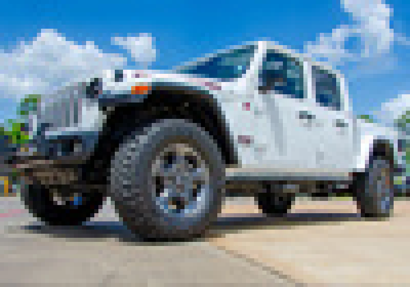 N-Fab RKR Step System 2019 Jeep Wrangler JT 4 Door Truck Full Length - Tex. Black - 1.75in - Image 11
