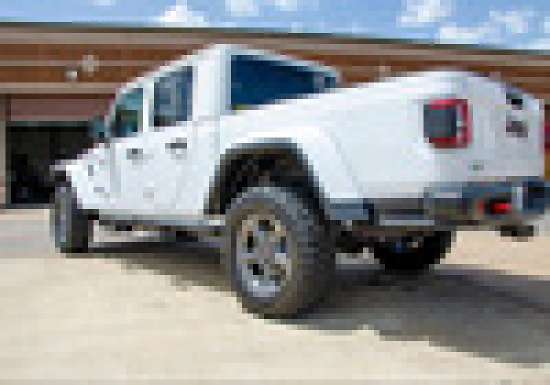 N-Fab RKR Step System 2019 Jeep Wrangler JT 4 Door Truck Full Length - Tex. Black - 1.75in - Image 12