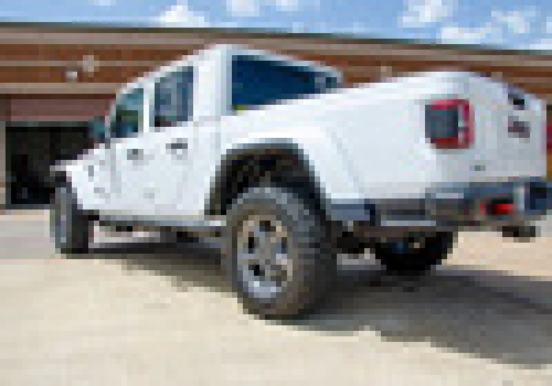 N-Fab RKR Step System 2019 Jeep Wrangler JT 4 Door Truck Full Length - Tex. Black - 1.75in - Image 17