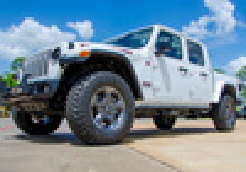 N-Fab RKR Step System 2019 Jeep Wrangler JT 4 Door Truck Full Length - Tex. Black - 1.75in - Image 5