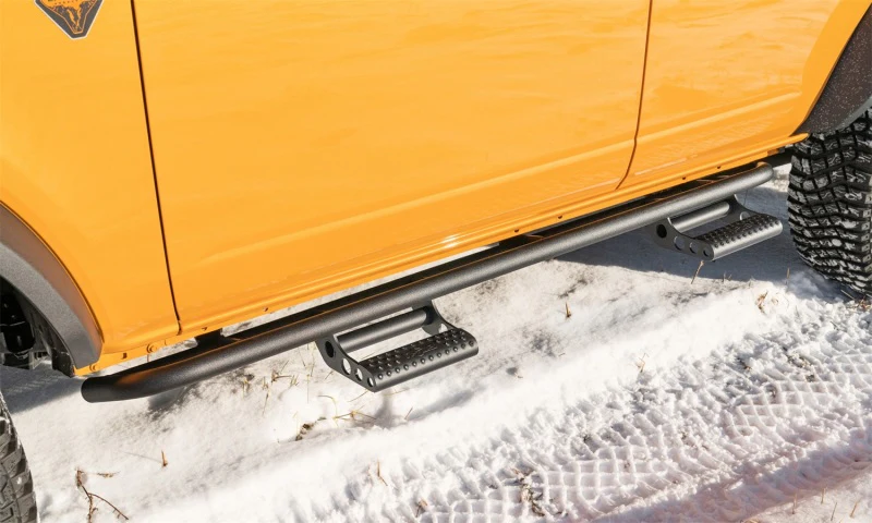 N-Fab RKR Step System 2021 Ford Bronco 4 Door - Tex. Black - 1.75in - Image 5