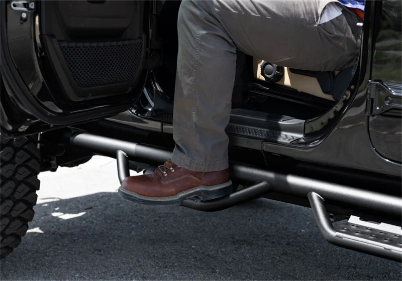 N-Fab RS Nerf Step 07-18 Jeep Wrangler JK 4DR - Full Length - Tex. Black - Image 6