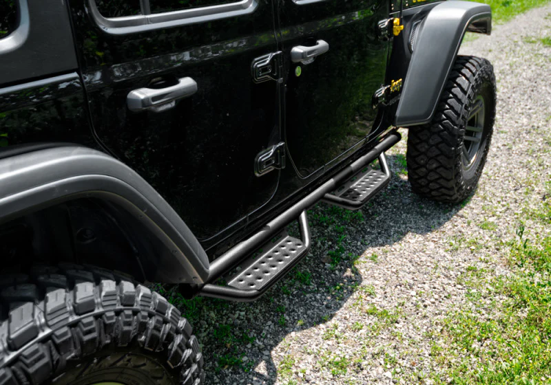N-Fab RS Nerf Step 18-19 Jeep Wrangler JL 4DR - Full Length - Tex. Black - Image 4