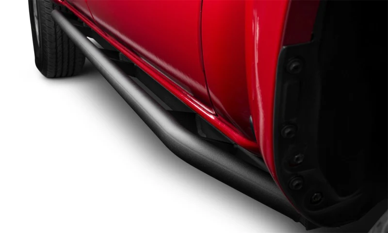 N-Fab Trail Slider Steps 16-20 Toyota Tacoma Crew Cab All Beds - SRW - Textured Black - Image 8