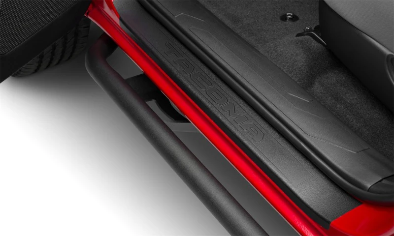 N-Fab Trail Slider Steps 16-20 Toyota Tacoma Crew Cab All Beds - SRW - Textured Black - Image 9