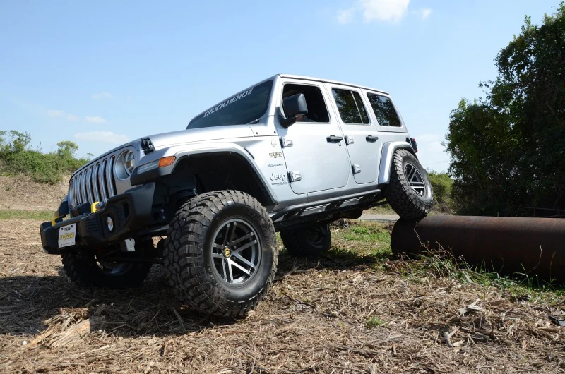 N-Fab Trail Slider Steps 18-20 Jeep Wrangler JL 4 Door SUV - SRW - Textured Black - Image 9