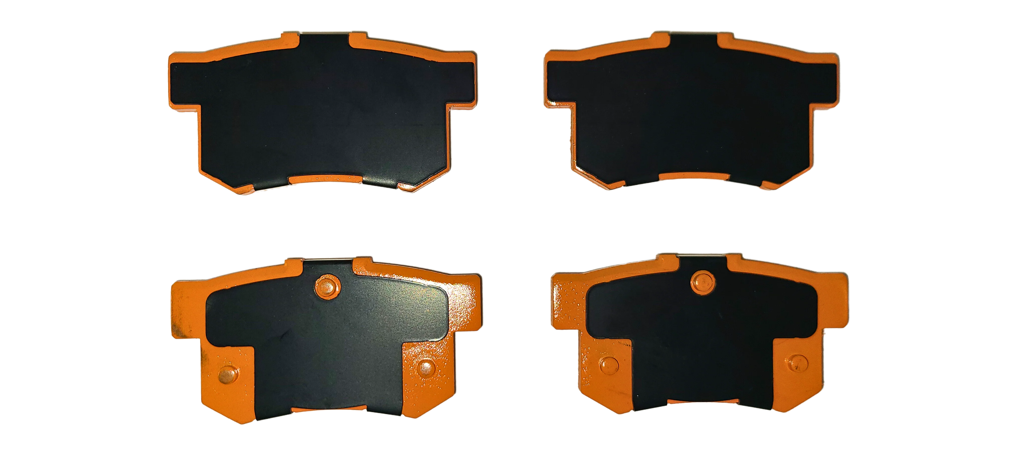 NISSIN Racing Rear Brake Pads for Acura ILX 2.0L 13 & 2.4L 13-14, Integra Type R 00-01, RSX Base 02-06, TSX 2.4L 04-08, Honda Civic EX (2DR/4DR) 1.8L 06,09-10, EX 1.8L 07-08/11-15, EX-L 11-15, Si 02-03 & 06-15, CRZ 11-15, Prelude 99-01, S2k 00-09 - Image 2