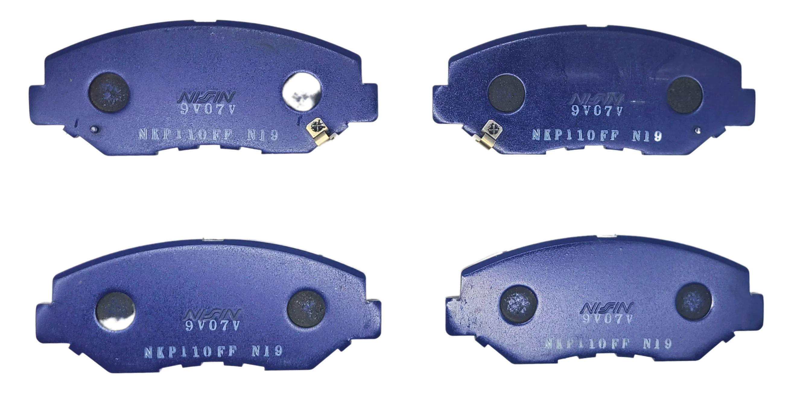 NISSIN Front Street Brake Pad for Acura ILX 2.0l 13, ILX 2.4L 13-14, Honda CIVIC SI 12-14, EX 1.8L 13-15, EX-L 1.8L 13-15, LX 1.5L 15-21, SPORT 15-21 (FK7) - Image 2