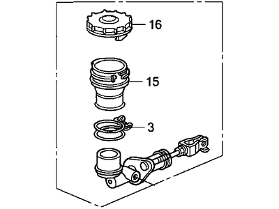 OEM Japan Clutch Slave Cylinder C/M Assy 00-09 Honda S2000 2000-2009 46920-S2A-003 - Image 5