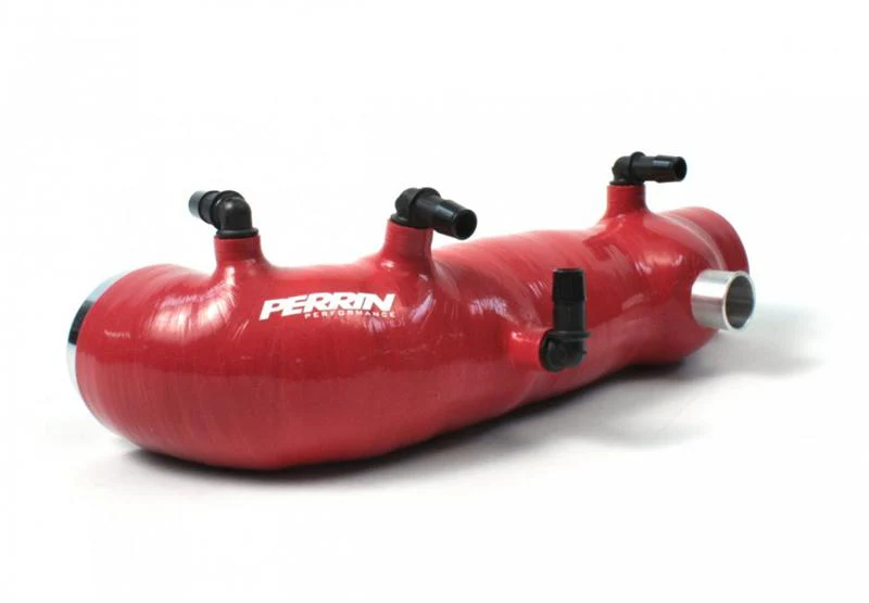 PERRIN 02-07 Subaru WRX / 04-21 STI / 04-08 Forester XT Turbo Inlet Hose - Red - Image 3