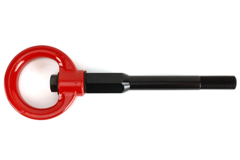 PERRIN 02-07 Subaru WRX/STI Tow Hook Kit (Front) - Red - Image 4