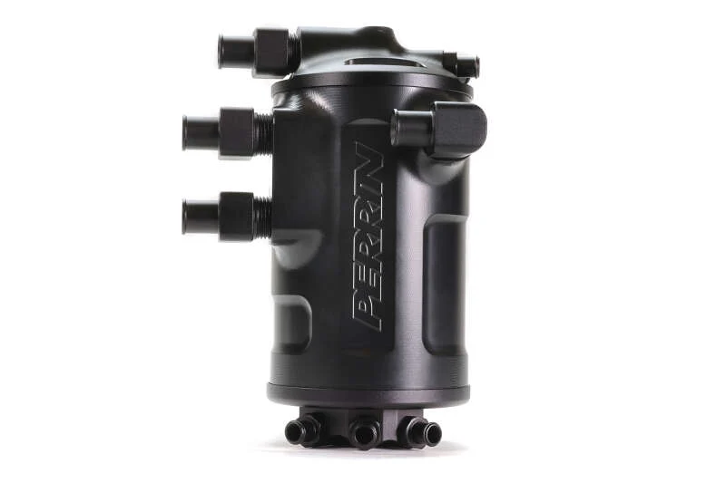 PERRIN 02-21 Subaru WRX / 04-21 STI Air Oil Separator - Black - Image 5