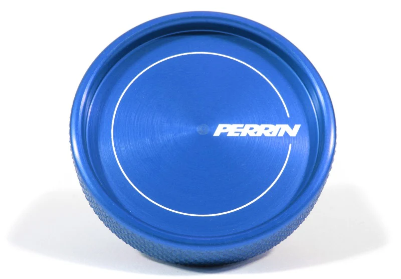 PERRIN 02-26 Subaru Impreza/WRX/STI & 13-26 Crosstrek/BRZ/FR-S/GR86/GR86 Oil Fill Cap - Blue - Image 2