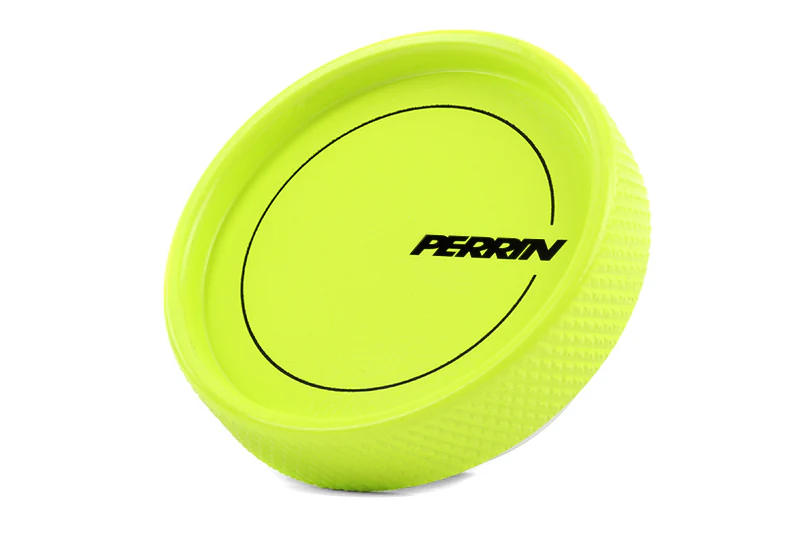 PERRIN 02-26 Subaru Impreza/WRX/STI & 13-26 Crosstrek/BRZ/FR-S/GR86/GR86 Oil Fill Cap - Neon Yellow - Image 4