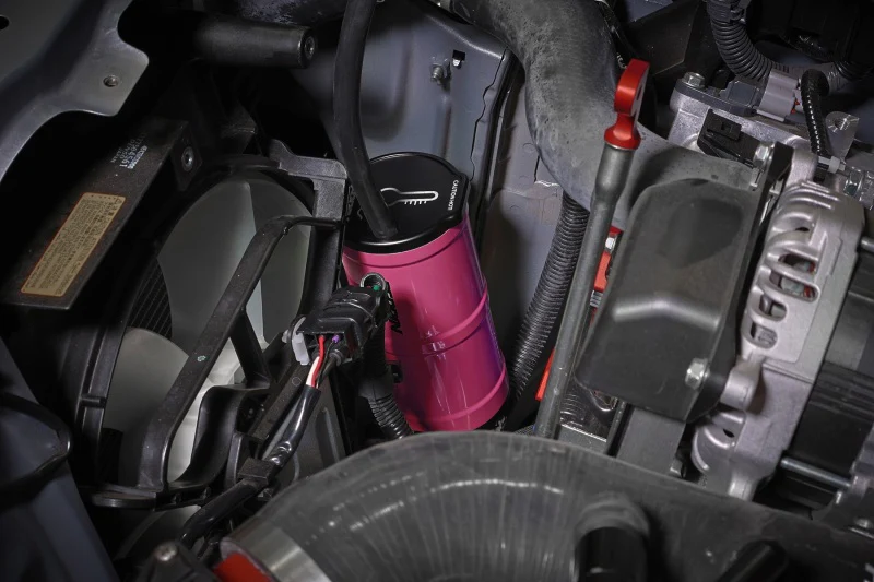 PERRIN 02-26 Subaru WRX / 04-21 STI / 13-26 BRZ/GR86/FRS/86 Coolant Overflow Tank - Hyper Pink - Image 3