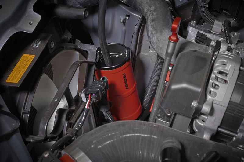 PERRIN 02-26 Subaru WRX / 04-21 STI / 13-26 BRZ/GR86/FRS/86 Coolant Overflow Tank - Red - Image 9