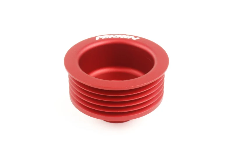 PERRIN 06-14 Subaru WRX / 07-21 STI / 06-13 Forester Lightweight Alternator Pulley - Red - Image 2