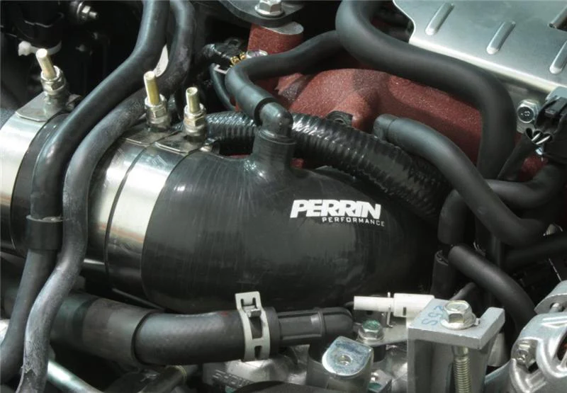 PERRIN 08-14 Subaru WRX / 04-13 Forester XT / 05-09 LGT/OBXT Turbo Inlet Hose - Black - Image 4