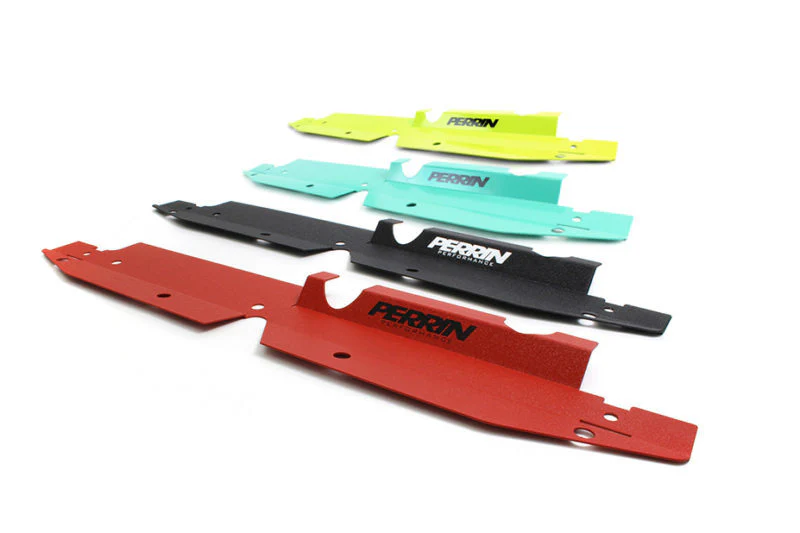 PERRIN 08-14 Subaru WRX & STI / 08-11 Impreza Radiator Shroud - Neon Yellow - Image 3