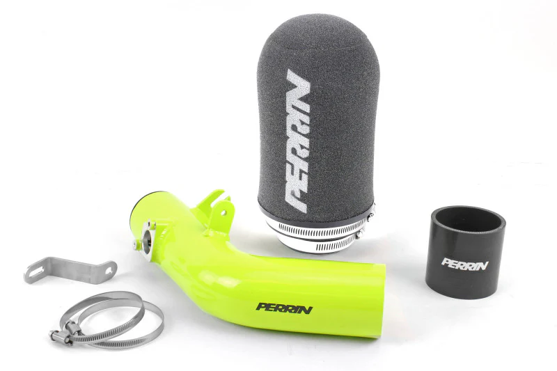 PERRIN 08-14 Subaru WRX / 08-15 STI Cold-Air Intake - Neon Yellow - Image 4