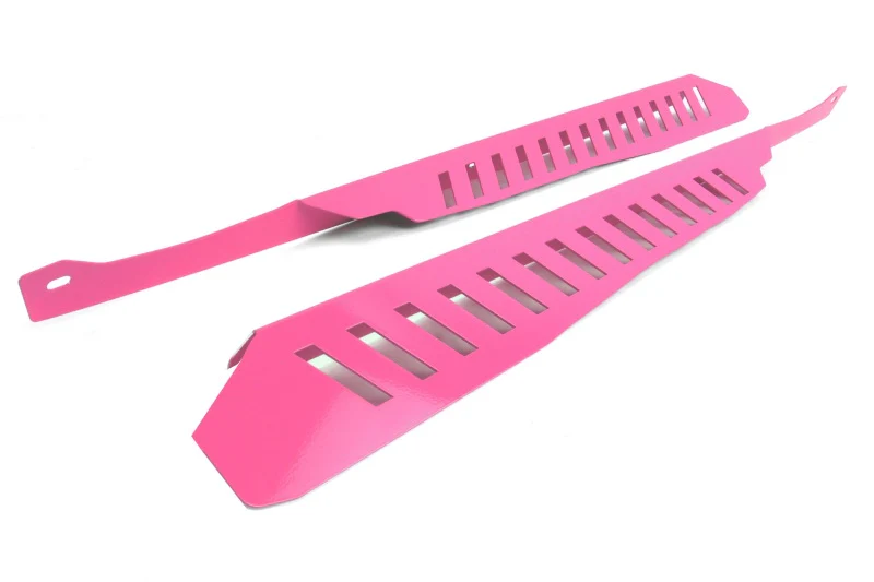 PERRIN 08-14 Subaru WRX/STI / 08-11 Impreza Fender Shroud Set - Hyper Pink - Image 2