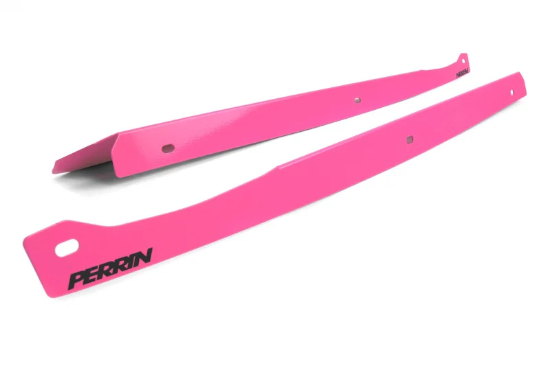 PERRIN 08-14 Subaru WRX/STI / 08-11 Impreza Fender Shroud Set - Hyper Pink - Image 3