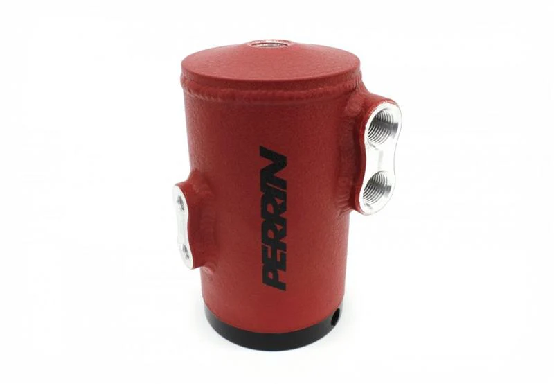 PERRIN 08-14 Subaru WRX / 08-21 STI / 05-09 Legacy GT & Outback XT Air Oil Separator - Red - Image 4