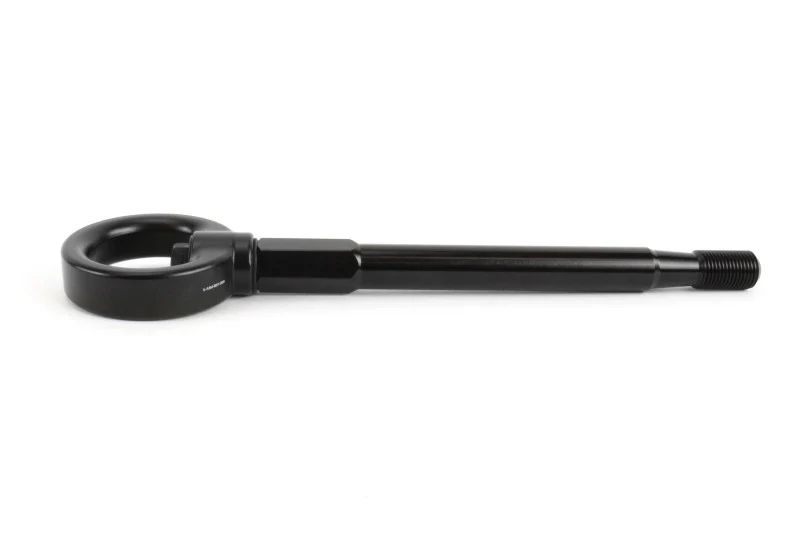 PERRIN 08-14 Subaru WRX & STI / 08-11 Impreza / 05-09 Legacy Tow Hook Kit (Front) - Flat Black - Image 4