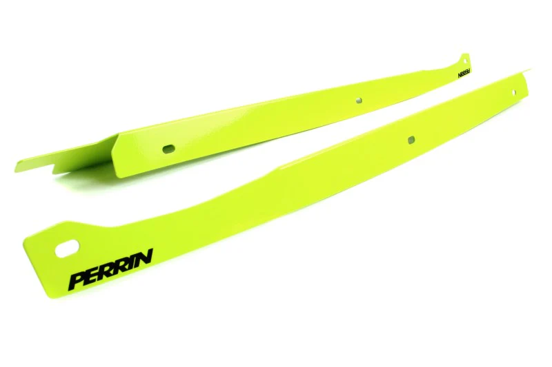 PERRIN 08-14 Subaru WRX/STI / 08-11 Impreza Fender Shroud Set - Neon Yellow - Image 2