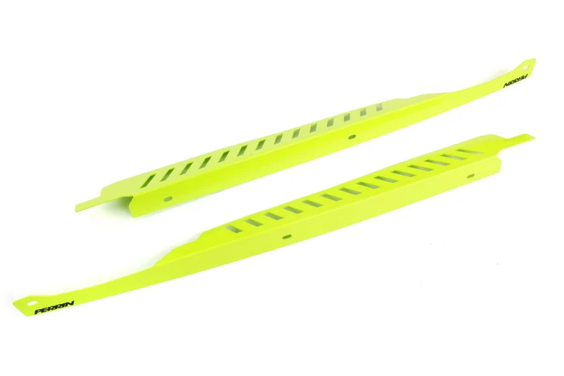 PERRIN 08-14 Subaru WRX/STI / 08-11 Impreza Fender Shroud Set - Neon Yellow - Image 3