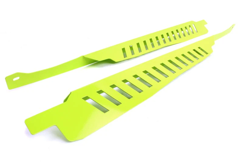PERRIN 08-14 Subaru WRX/STI / 08-11 Impreza Fender Shroud Set - Neon Yellow - Image 4