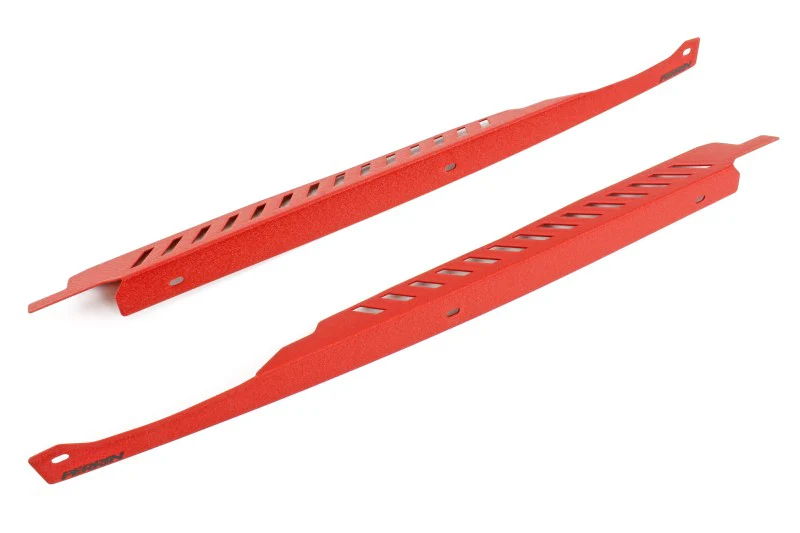 PERRIN 08-14 Subaru WRX/STI / 08-11 Impreza Fender Shroud Set - Red - Image 4