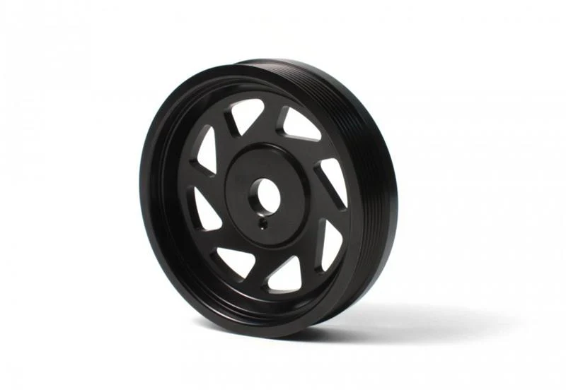 PERRIN 15-18 Subaru WRX / 13-20 BRZ / 14-18 FXT / 13-16 Crosstrek Lightened Crank Pulley - Black - Image 6