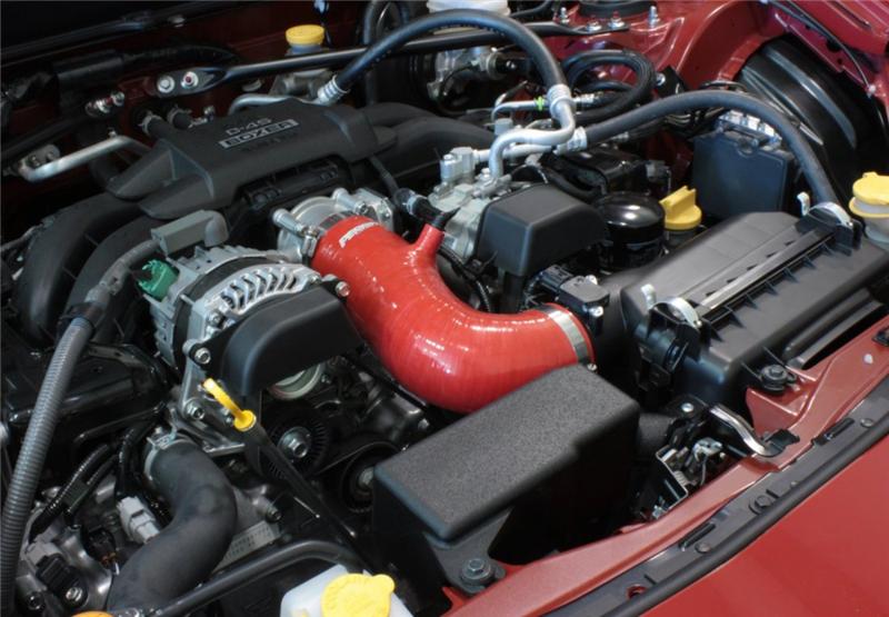 PERRIN 13-16 Subaru BRZ/Toyota FR-S (Manual & Auto) 17-20 BRZ/86 (Auto Only) Inlet Hose - Red - Image 4