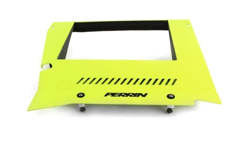 PERRIN 15-21 Subaru WRX Engine Cover Kit (Intercooler & Pulley Covers Incl.) - Neon Yellow - Image 5