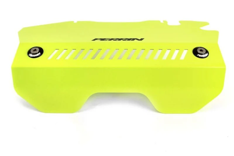 PERRIN 15-21 Subaru WRX Engine Cover Kit (Intercooler & Pulley Covers Incl.) - Neon Yellow - Image 6