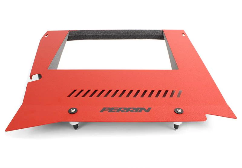 PERRIN 15-21 Subaru WRX Engine Cover Kit (Intercooler & Pulley Covers Incl.) - Red - Image 7