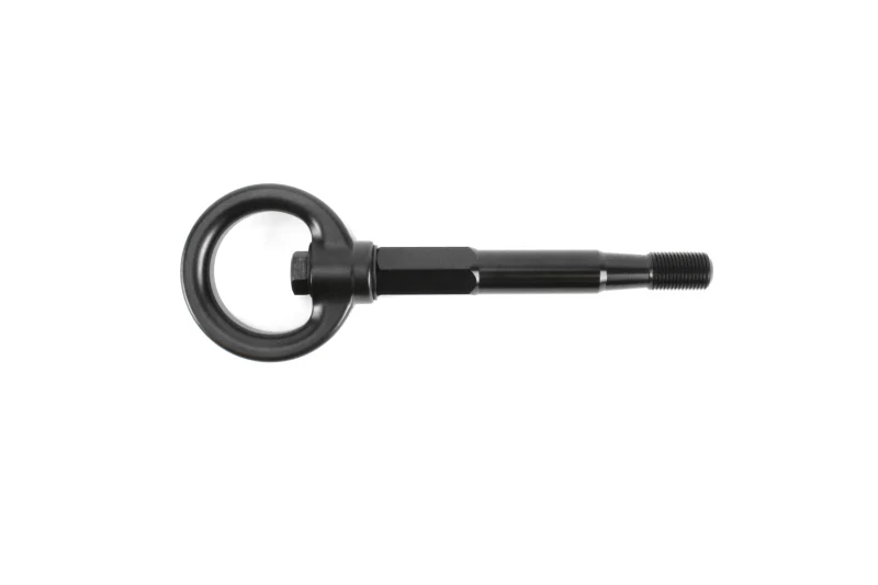 PERRIN 15-17 Subaru WRX & STI / 13-17 Crosstrek / 12-16 Impreza Tow Hook Kit (Front) - Flat Black - Image 4