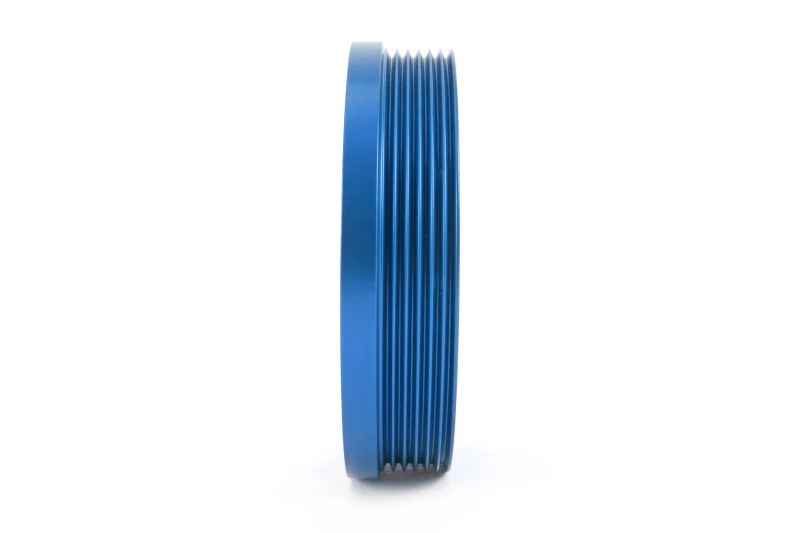 PERRIN 15-18 Subaru WRX / 13-20 BRZ / 14-18 FXT / 13-16 Crosstrek Lightened Crank Pulley - Blue - Image 4