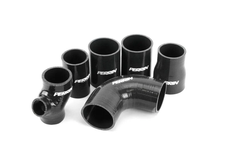 PERRIN 15-21 Subaru WRX Front Mount Intercooler Boost Tube Kit - Neon Yellow - Image 5