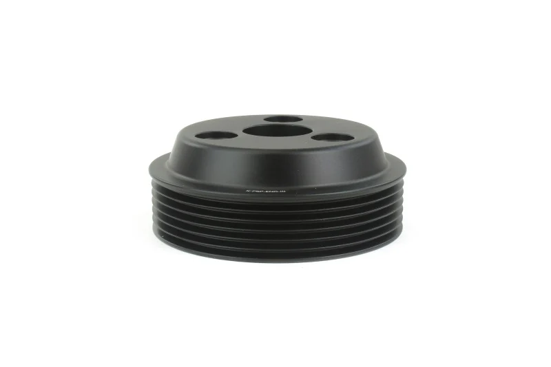PERRIN 15-21 Subaru WRX / 18-20 Crosstrek / 14-18 FXT Lightweight Water Pump Pulley - Blk - Image 2