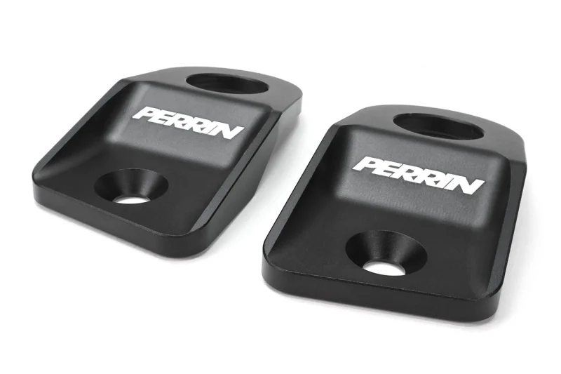 PERRIN 15-21 Subaru WRX/STI / 13-17 Crosstrek / 12-16 Impreza Upper Radiator Bracket Set - Black