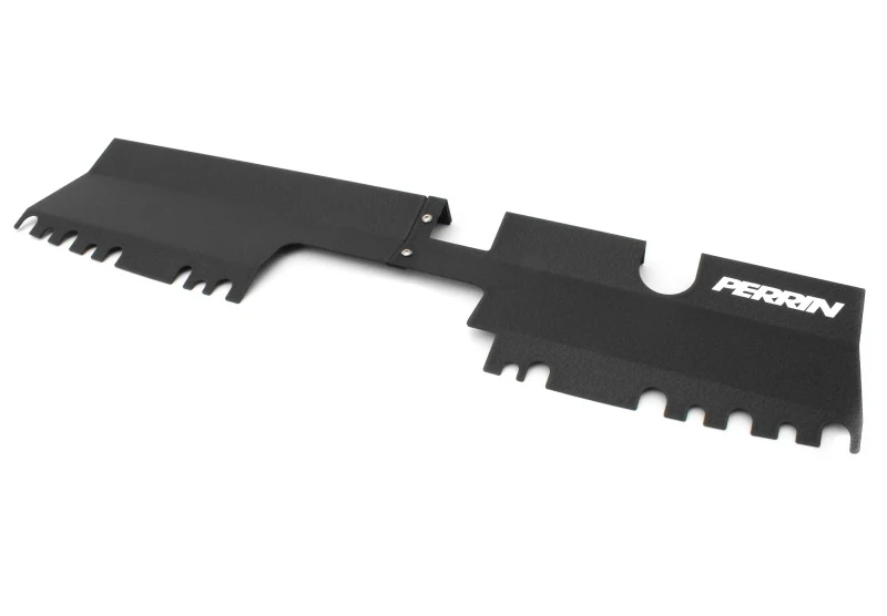 PERRIN 15-21 Subaru WRX/STI Radiator Shroud (With/Without OEM Intake Scoop) - Black - Image 6