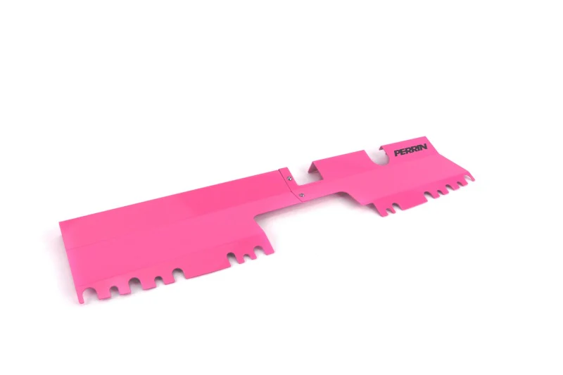 PERRIN 15-21 Subaru WRX/STI Radiator Shroud (With/Without OEM Intake Scoop) - Hyper Pink - Image 3
